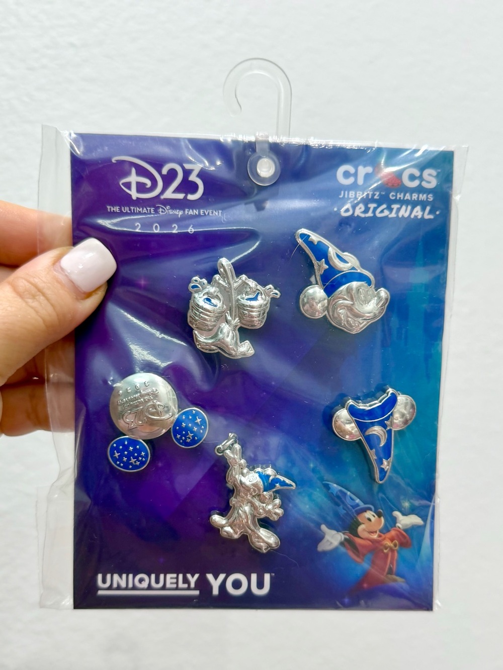 NEW Crocs Exclusive Disney D23 Jibbitz